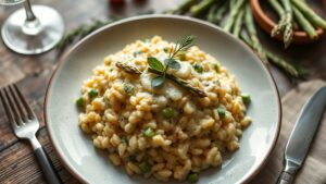 Nefis İtalyan Kuşkonmaz Risottosu: Baharın Lezzeti