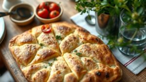 Puglia'dan Geleneksel Barese Focaccia: Zeytinyağlı ve Tuzlu Nefis İtalyan Ekmeği