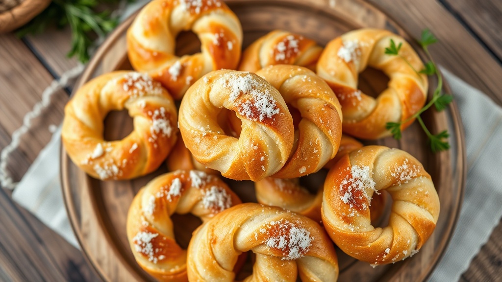 Puglianin geleneksel atistirmaligi ev yapimi taralli tarifi 1778612747