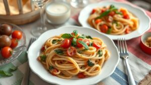 Renkli Bahar Sofrası: Geleneksel İtalyan Pasta Primavera Tarifi