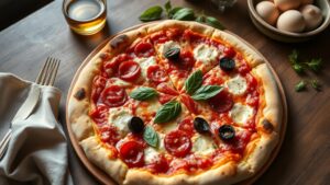 Roma Tarzı İnce Hamur Pizza: Gerçek İtalyan Lezzeti Evinde