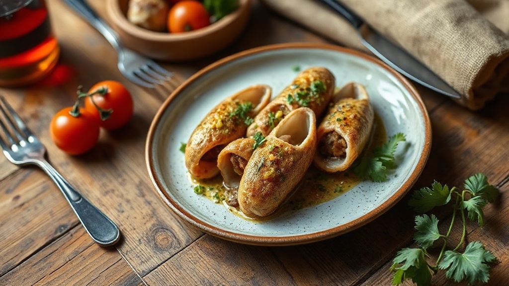 Sicilyanin geleneksel lezzeti calamari ripieni doldurulmus kalamar 1779735895