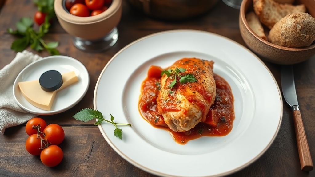Tavuklu cacciatore italyan avci usulu nefis yemek tarifi 1779109608