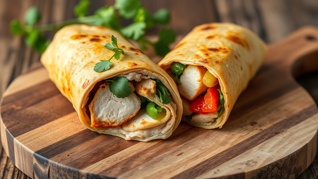 Tavuklu Wrap Tarifi: Pratik ve Lezzetli Bir Atıştırmalık