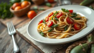 Baharın Tazesi: Geleneksel İtalyan Pasta Primavera Tarifi