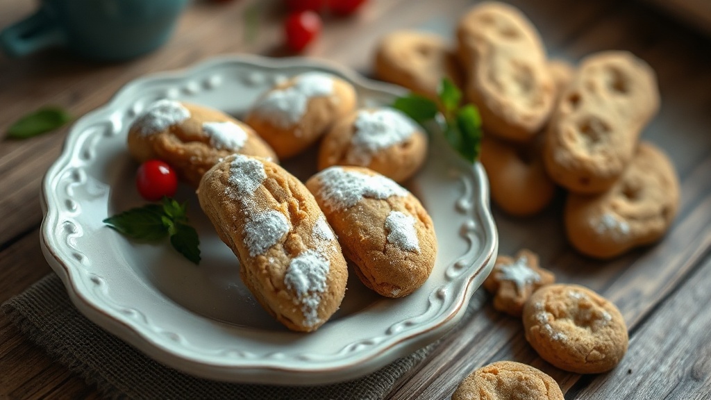Italyan mutfaginin tatli ikili nefis amaretti ve biscotti tarifi 1780383767