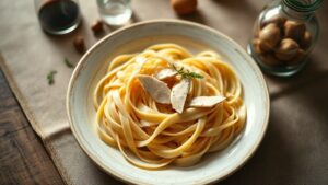 Kuzey İtalya'nın Gizli Hazinesi: Cremoso Tagliatelle al Tartufo