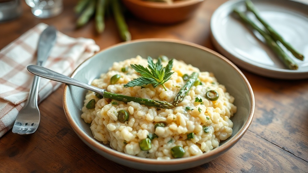Nefis italyan kuskonmaz risottosu risotto agli asparagi kuzey italyanin lezzet soleni 1780578040