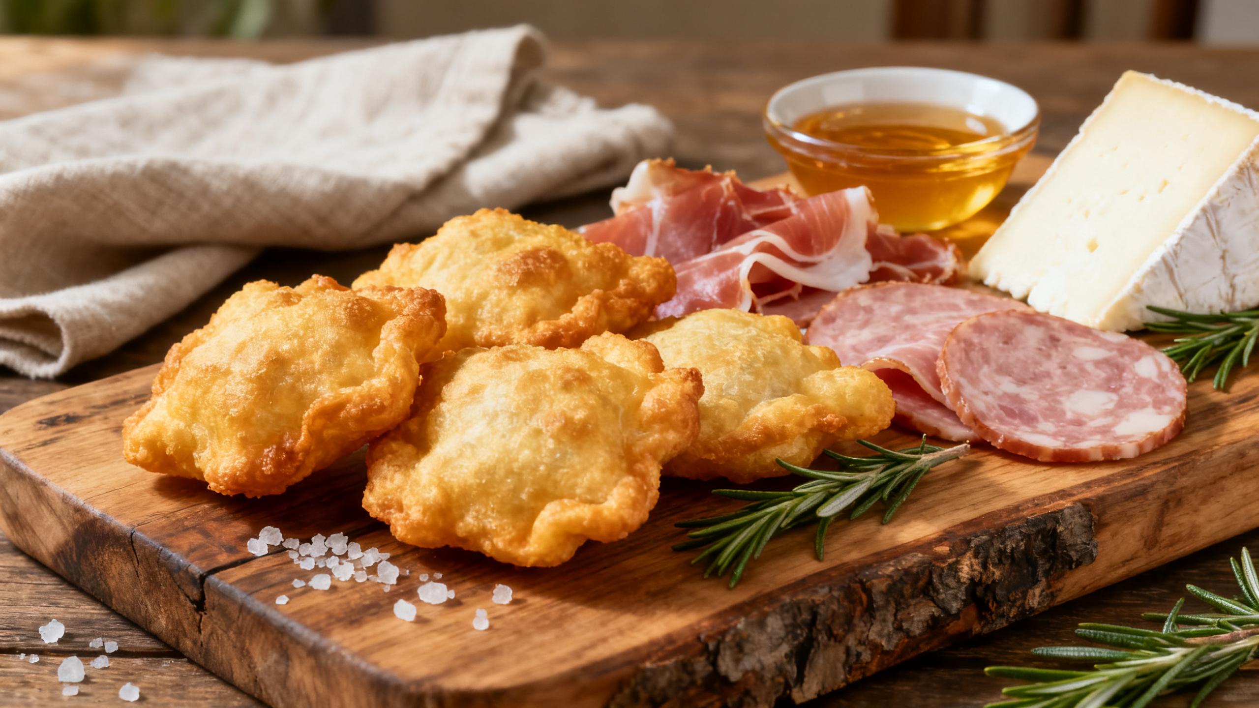 Ev Yapımı Gnocco Fritto Tarifi: Emilia-Romagna’nın Geleneksel Kabarmış Kızarmış Hamuru