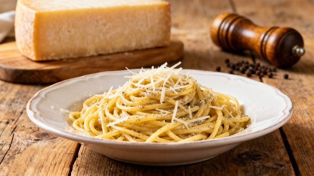 Roma usulu cacio e pepe makarna basitligin lezzet soleni 1786107978