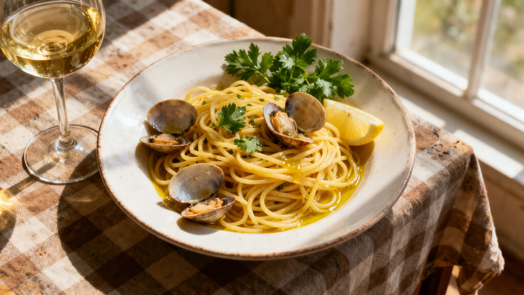 Spaghetti alle vongole ile tarif yorum hacmini artir deniz urunleri tutkunlari icin italyan klasigi 1787835837