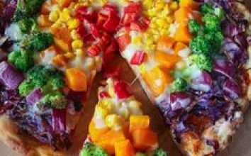 Közlenmiş Sebzeli Pizza