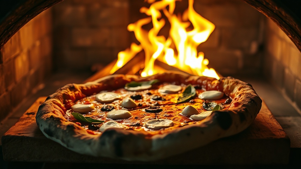 Odun fırını pizza