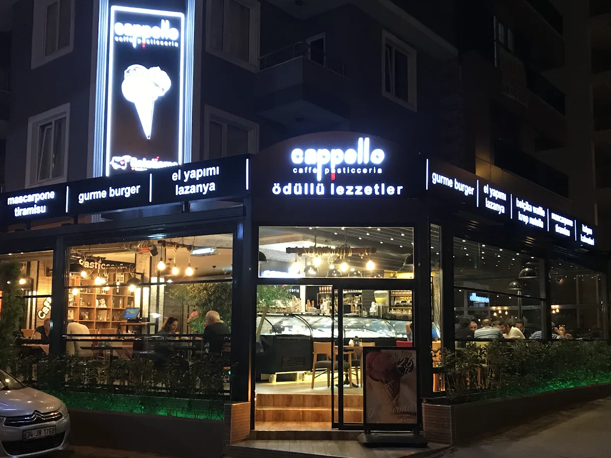 Cappello Caffe Kartal ,Kartalda Pizzacı,Kartalda İtalyan Restorantı,Kartalda Dondurmacı, Kartalda Makarnacı, Istanbul - İtalyan restoran