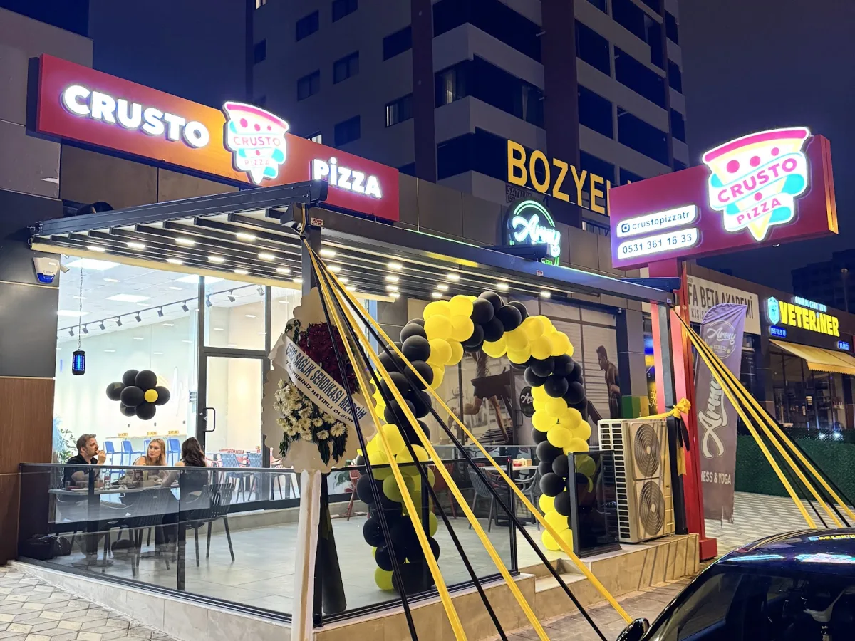 Crusto Pizza Mersin - İtalyan restoran