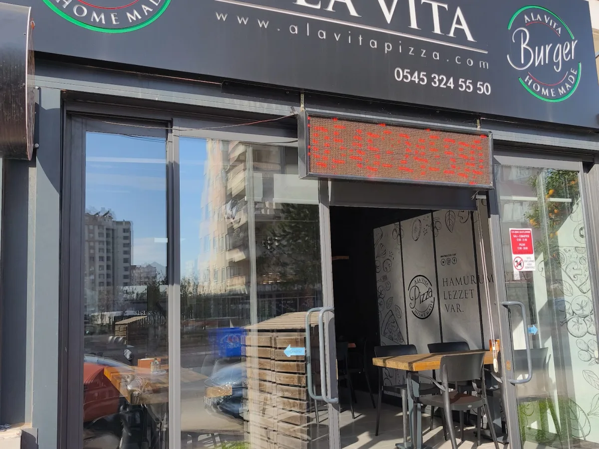 A La Vita Pizza&Burger Antalya - İtalyan restoran